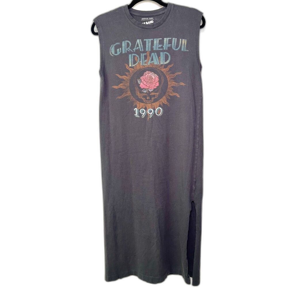 American Eagle Band Tee Grateful Dead 1990 T-shirt Festival Dress XS